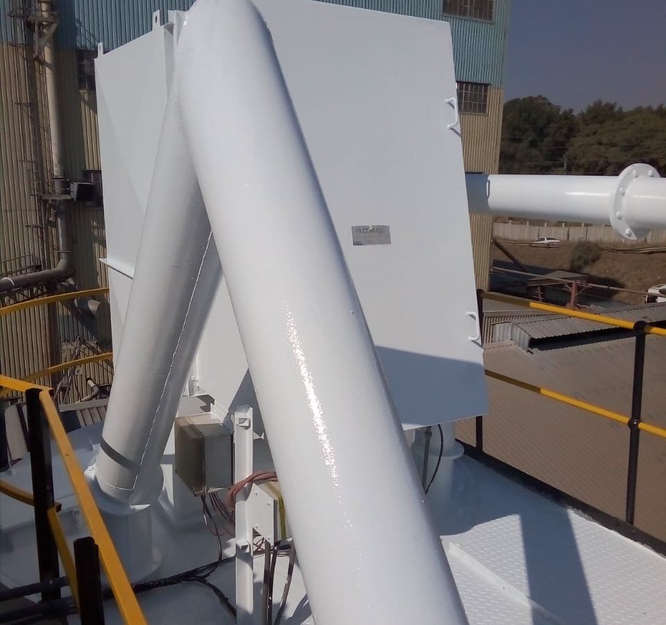 Freshly painted machinery showcasing smooth, clean surfaces and enhanced durability